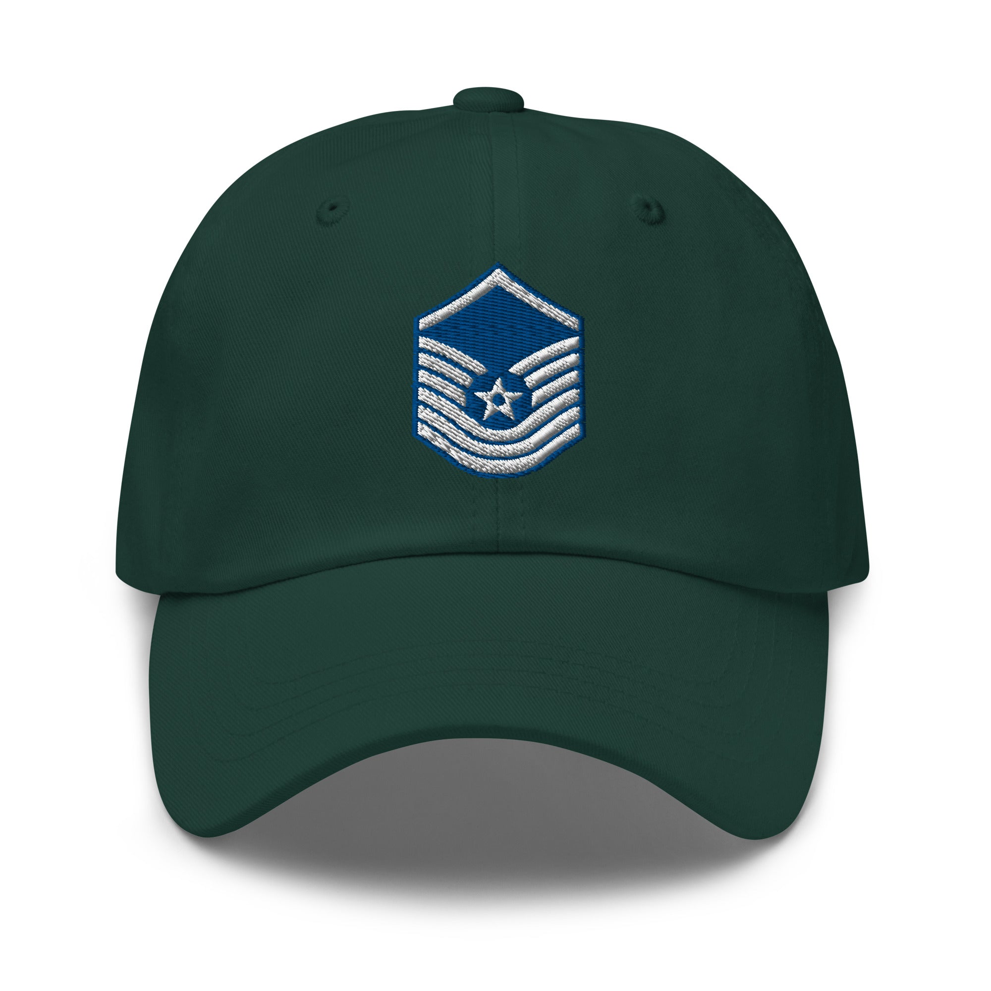 US Air Force E-8 Old Style Insignia Embroidered Dad Hat