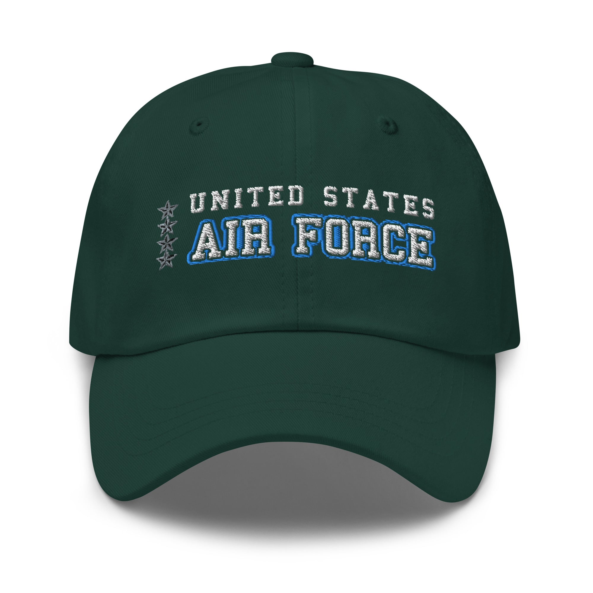 US Air Force O-10 General Gen O10 Ranks/Insignia Embroidered Dad Hat