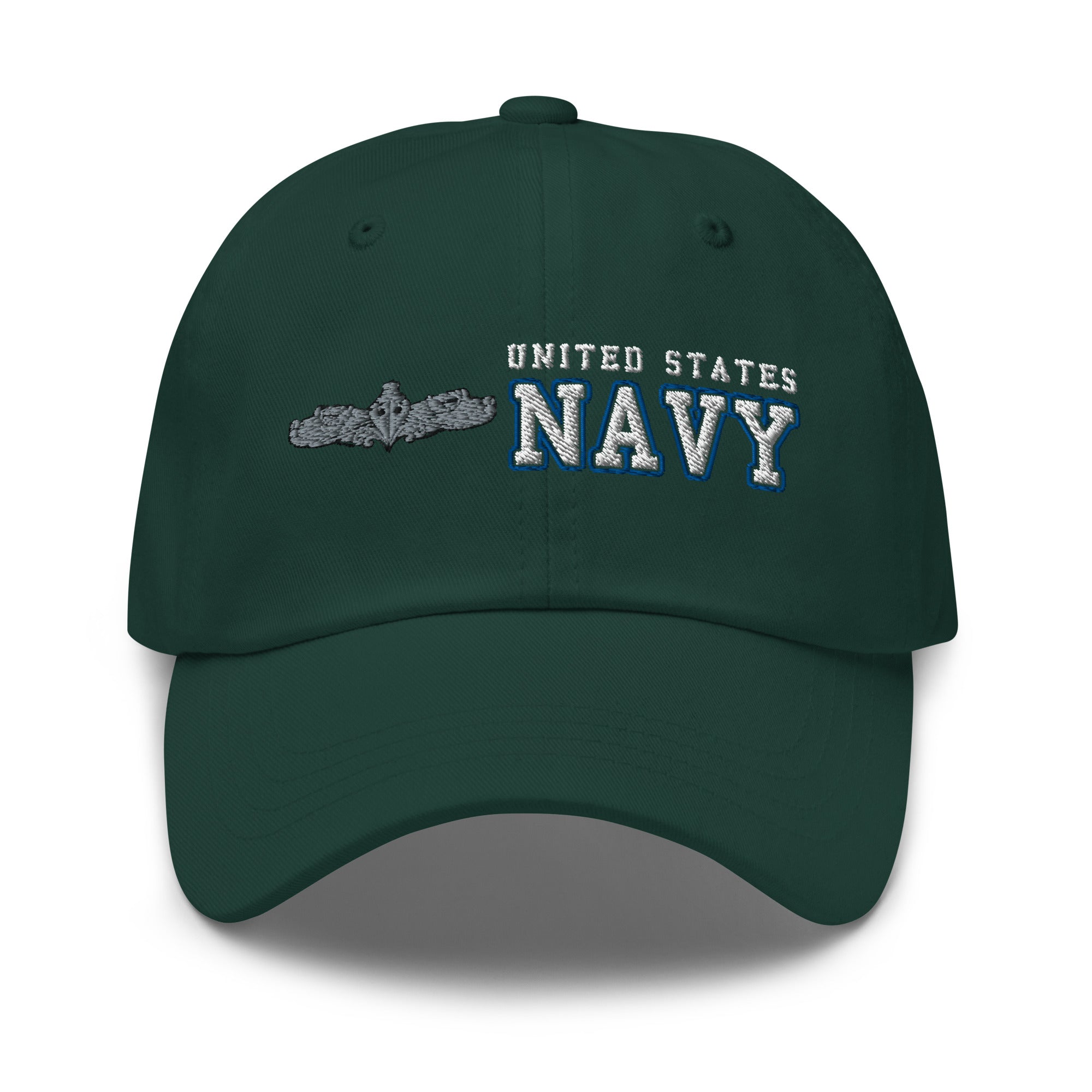 US Navy Surface Warfare Enlisted Ranks/Insignia Embroidered Dad Hat