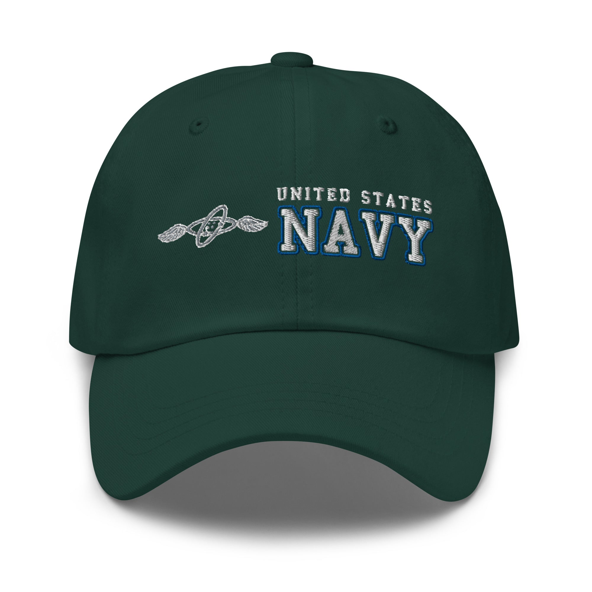 US Navy Aviation Electronics Technician Navy AT Ranks/Insignia Embroidered Dad Hat