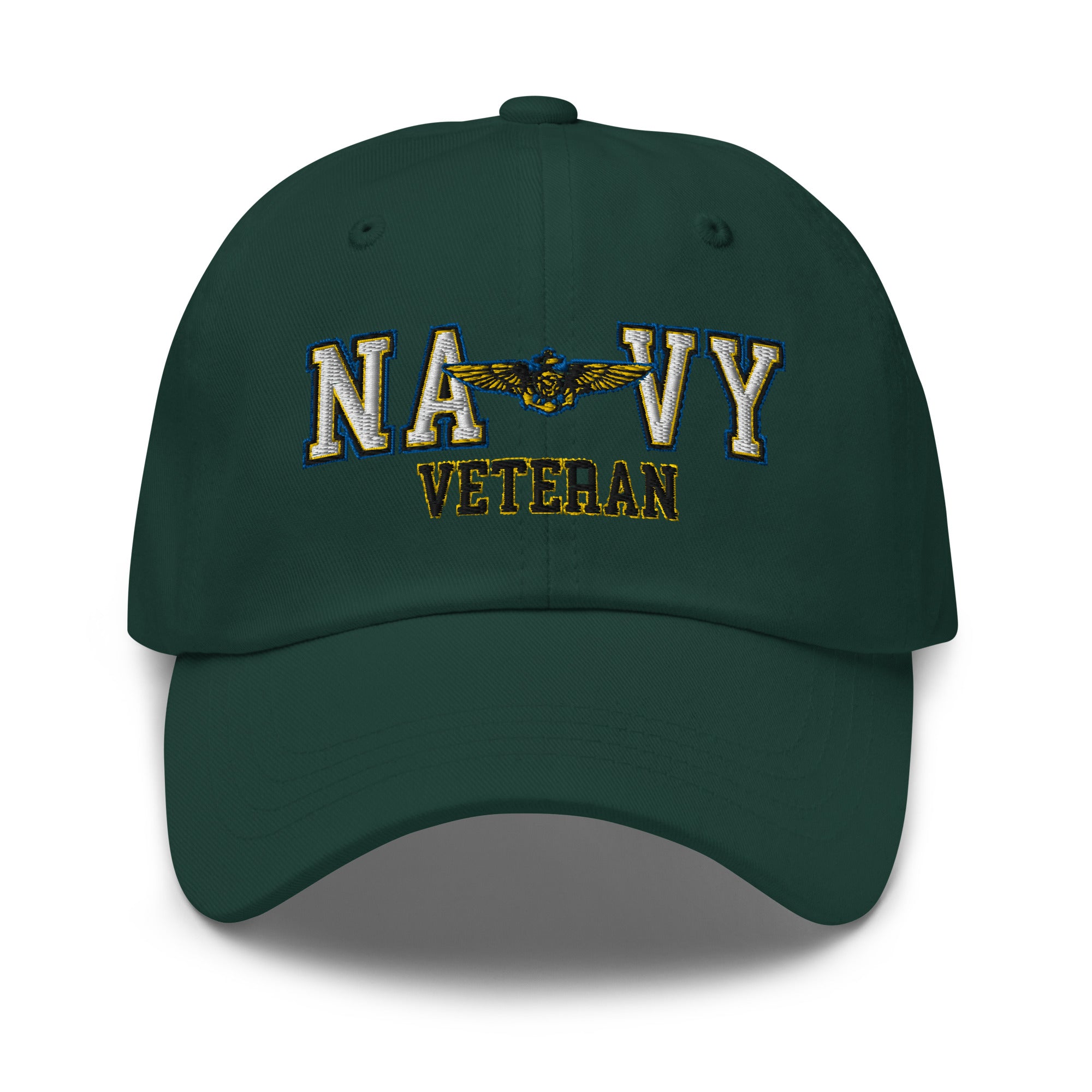 US Navy Naval Astronaut Veteran Embroidered Dad Hat