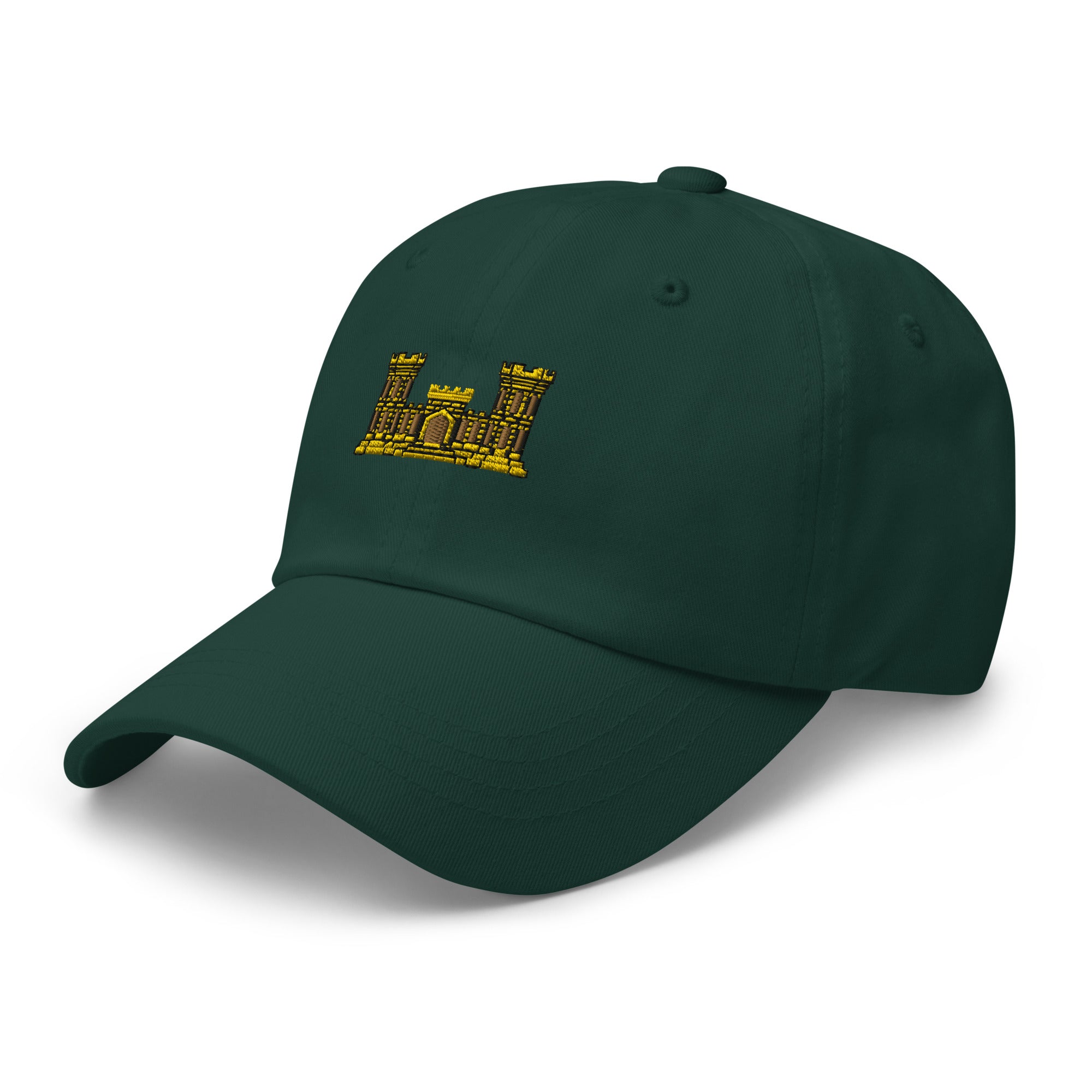 US Army Engineers Insignia Embroidered Dad Hat