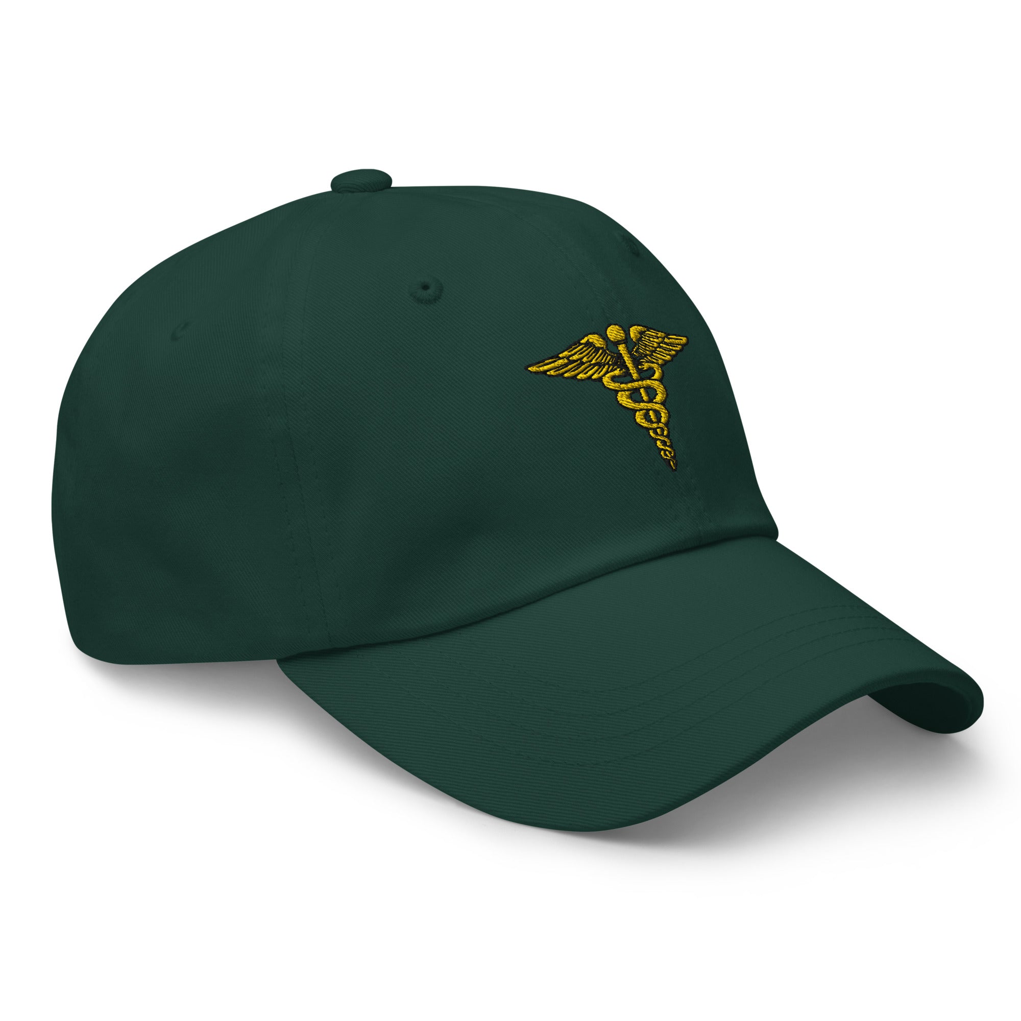 US Army Medical Corps Insignia Embroidered Dad Hat