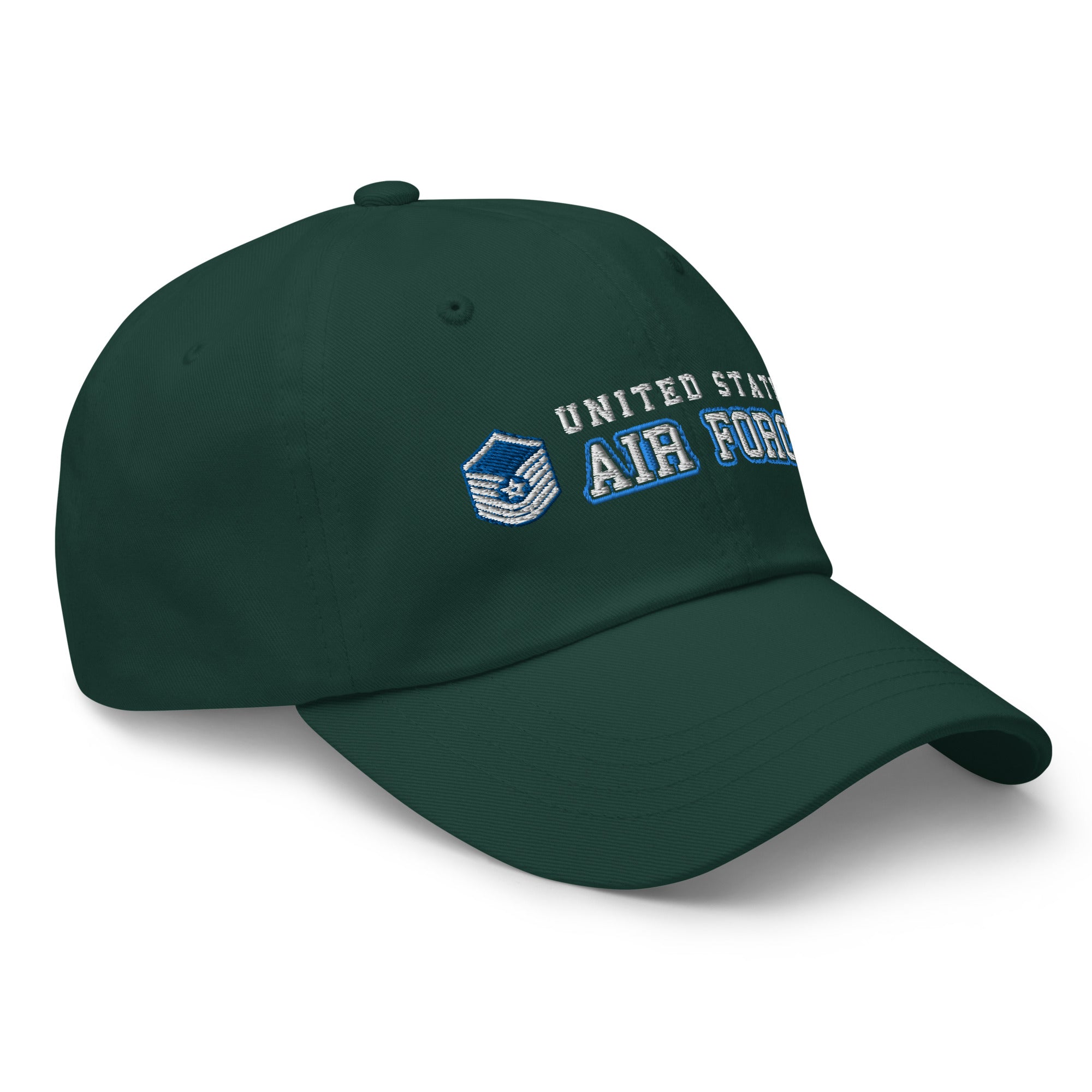 US Air Force E-8 Old Style Ranks/Insignia Embroidered Dad Hat