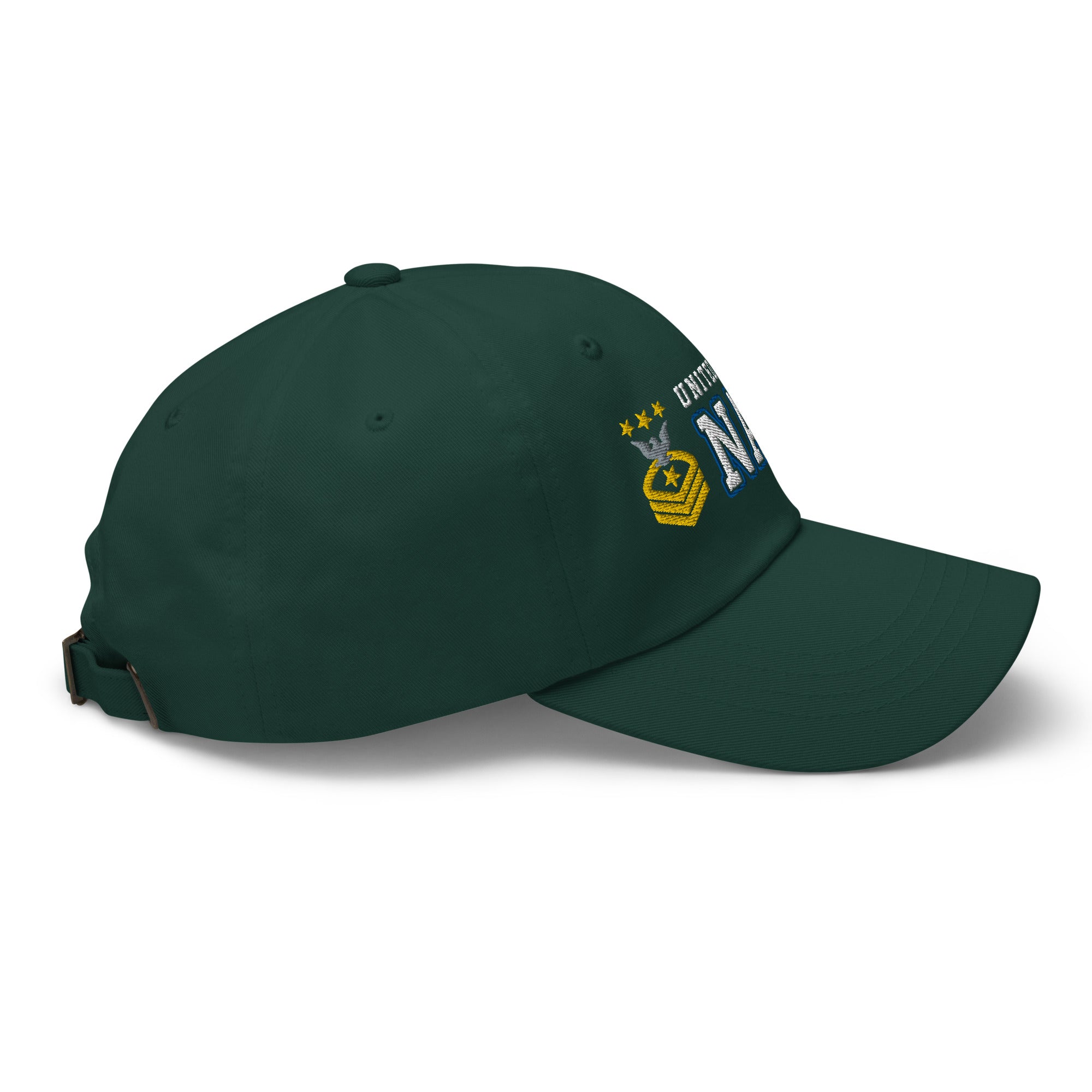 US Navy E-9 MCPON Ranks/Insignia Embroidered Dad Hat