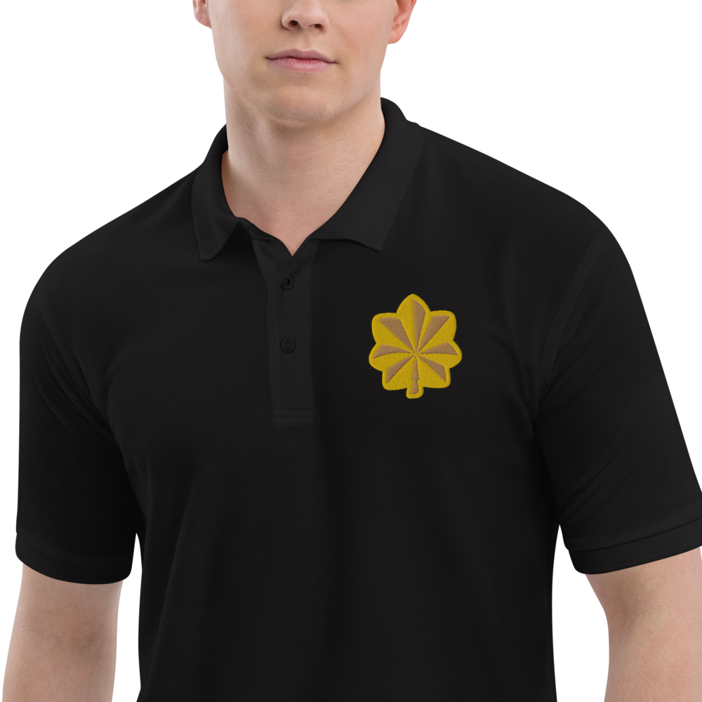 Custom US Army Ranks, Insignia Embroidered Port Authority Polo Shirt