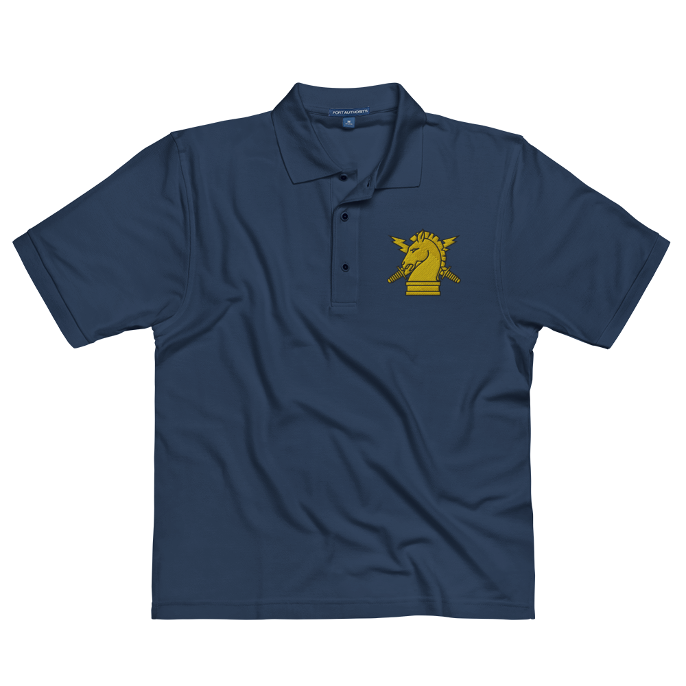 Custom US Army Ranks, Insignia Embroidered Port Authority Polo Shirt