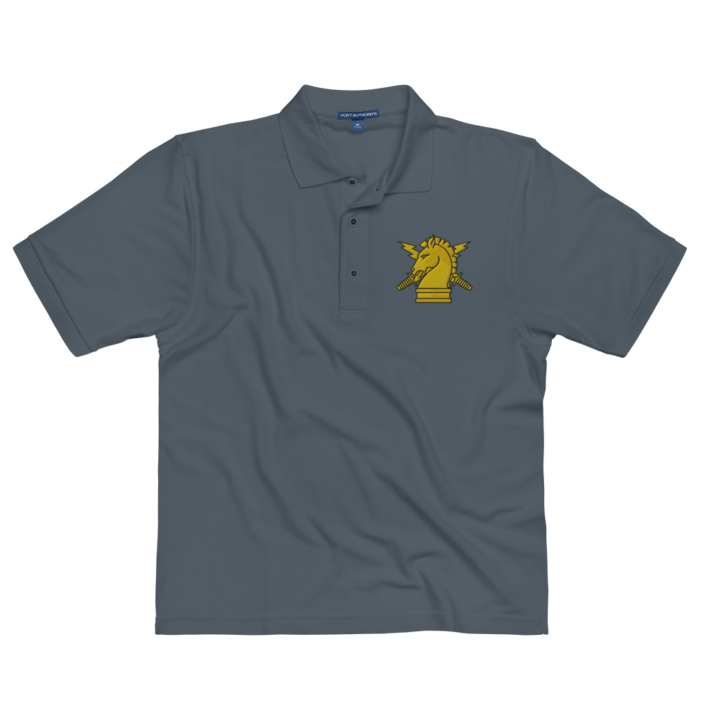 Custom US Army Ranks, Insignia Embroidered Port Authority Polo Shirt