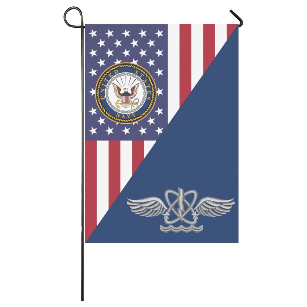 US Navy Naval aircrewman Navy AW House Flag 28 inches x 40 inches Twin-Side Printing-HouseFlag-Navy-Rate-Veterans Nation