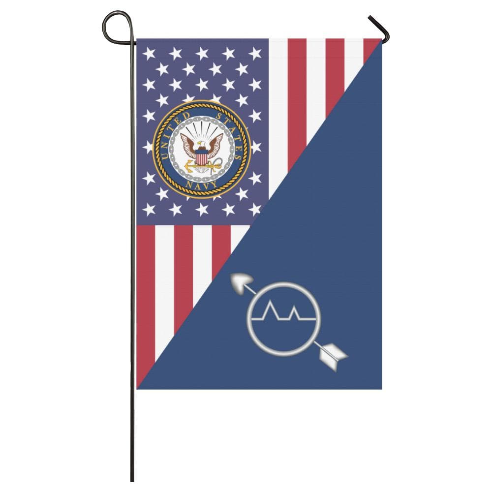 US Navy Operations specialist Navy OS House Flag 28 inches x 40 inches Twin-Side Printing-HouseFlag-Navy-Rate-Veterans Nation