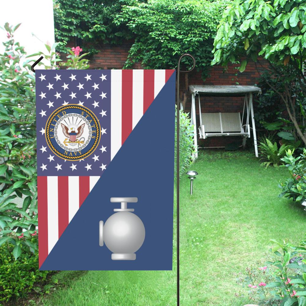 US Navy Utilitiesman Navy UT House Flag 28 inches x 40 inches Twin-Side Printing-HouseFlag-Navy-Rate-Veterans Nation