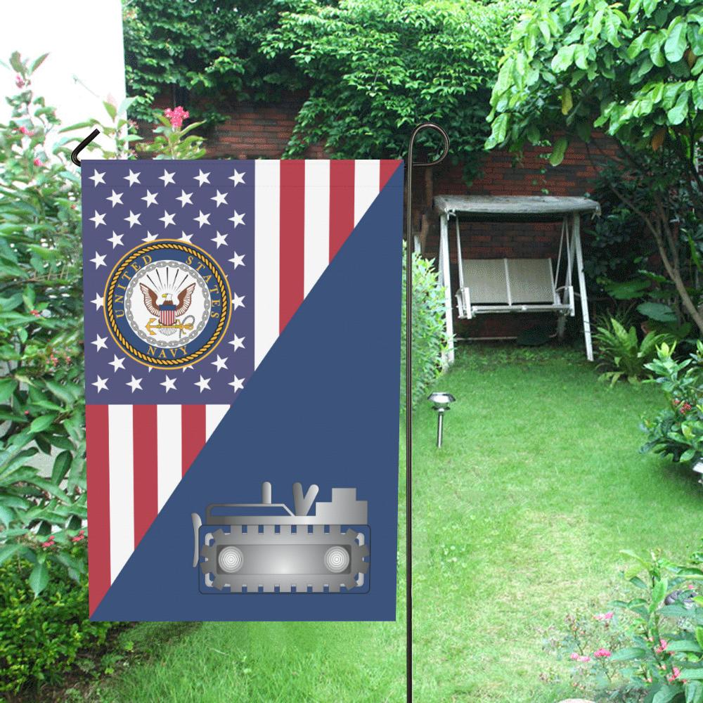 US Navy Equipment Operator Navy EO House Flag 28 inches x 40 inches Twin-Side Printing-HouseFlag-Navy-Rate-Veterans Nation