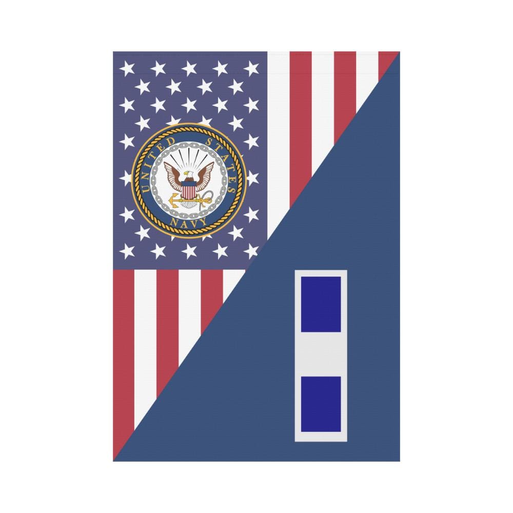 US Navy W-3 Chief Warrant Officer 3 W3 CW3 House Flag 28 inches x 40 inches Twin-Side Printing-HouseFlag-Navy-Officer-Veterans Nation