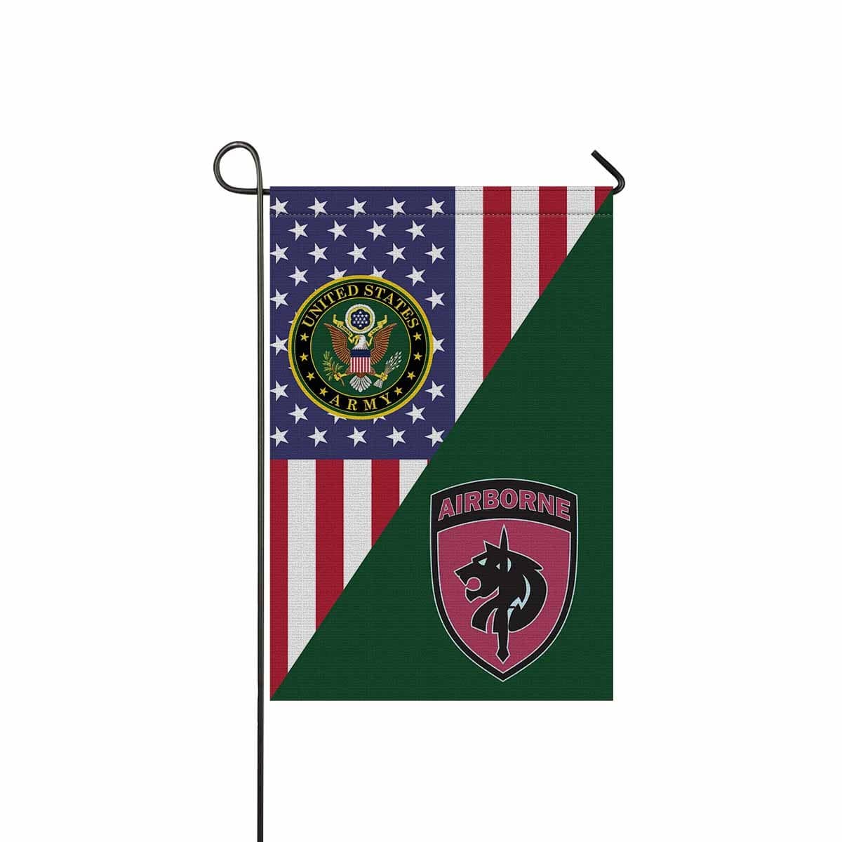 US ARMY SPECIAL OPERATIONS COMMAND AFRICA Garden Flag/Yard Flag 12 inches x 18 inches Twin-Side Printing-GDFlag-Army-CSIB-Veterans Nation