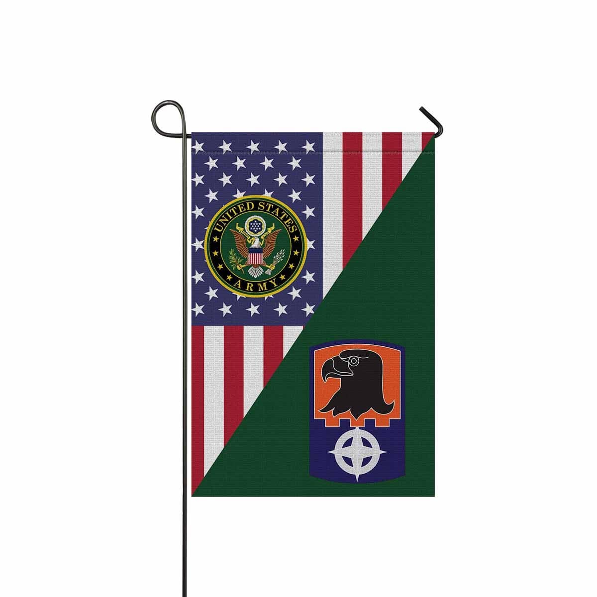 US ARMY 244TH AVIATION BRIGADE Garden Flag/Yard Flag 12 inches x 18 inches Twin-Side Printing-GDFlag-Army-CSIB-Veterans Nation