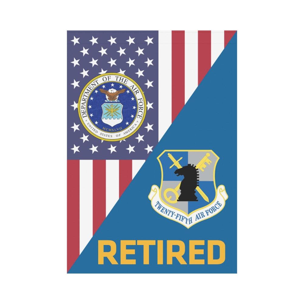 Air Force Intelligence Command Retired House Flag 28 inches x 40 inches Twin-Side Printing-HouseFlag-USAF-Shield-Veterans Nation