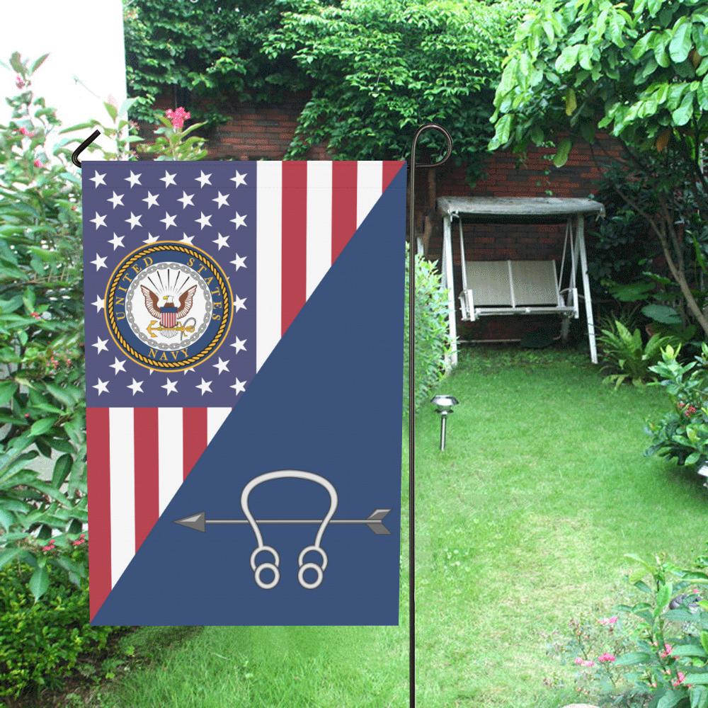 US Navy Sonar Technician Navy ST House Flag 28 inches x 40 inches Twin-Side Printing-HouseFlag-Navy-Rate-Veterans Nation