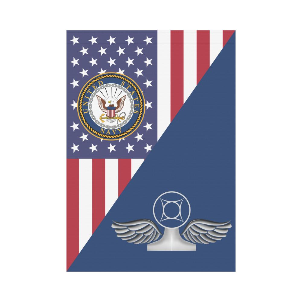 US Navy Air Traffic Controller Navy AC House Flag 28 inches x 40 inches Twin-Side Printing-HouseFlag-Navy-Rate-Veterans Nation