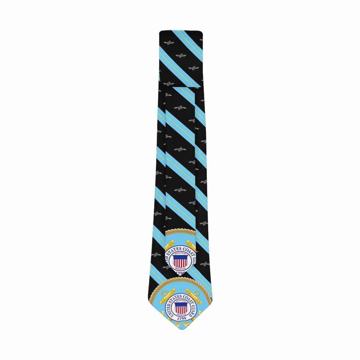 USCG AET Classic Necktie (Two Sides)-Necktie-USCG-Rate-Veterans Nation