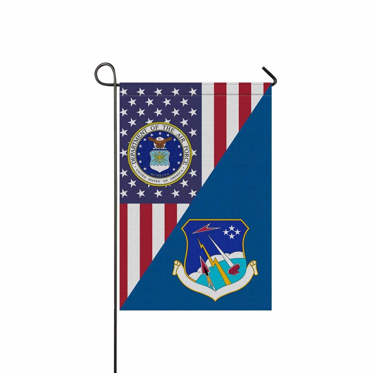 US Air Force 29th Air Division Garden Flag/Yard Flag 12 inches x 18 inches Twin-Side Printing-GDFlag-USAF-AirDivision-Veterans Nation