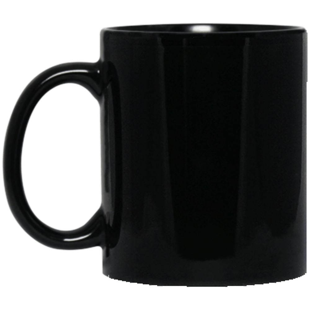 Personalized USA Flag with Military Insignia and Text 11oz-15oz Black Mug-Mug-AllBranch-Veterans Nation