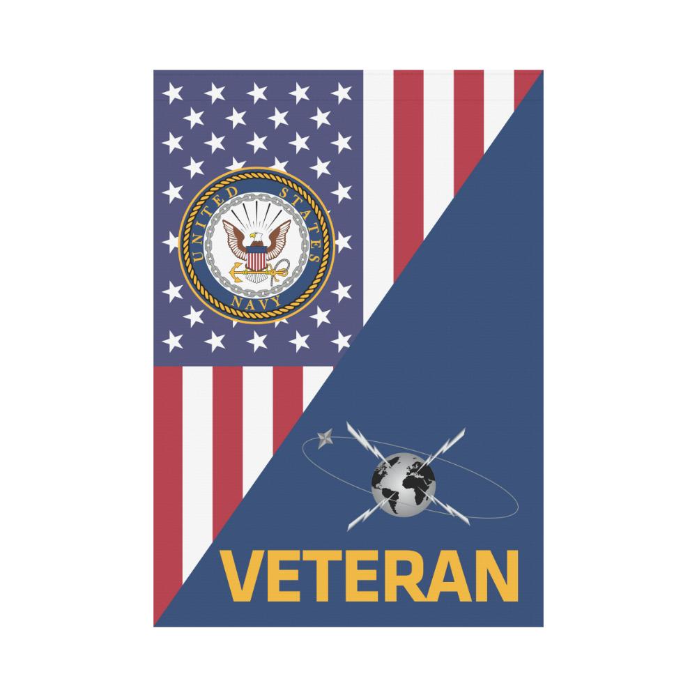 US Navy Mass Communications Specialist Navy MC Veteran House Flag 28 inches x 40 inches Twin-Side Printing-HouseFlag-Navy-Rate-Veterans Nation