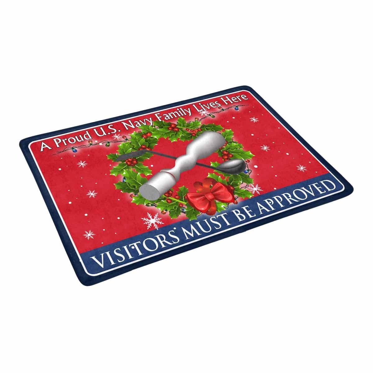 US Navy Molder Navy ML - Visitors must be approved-Doormat-Navy-Rate-Veterans Nation