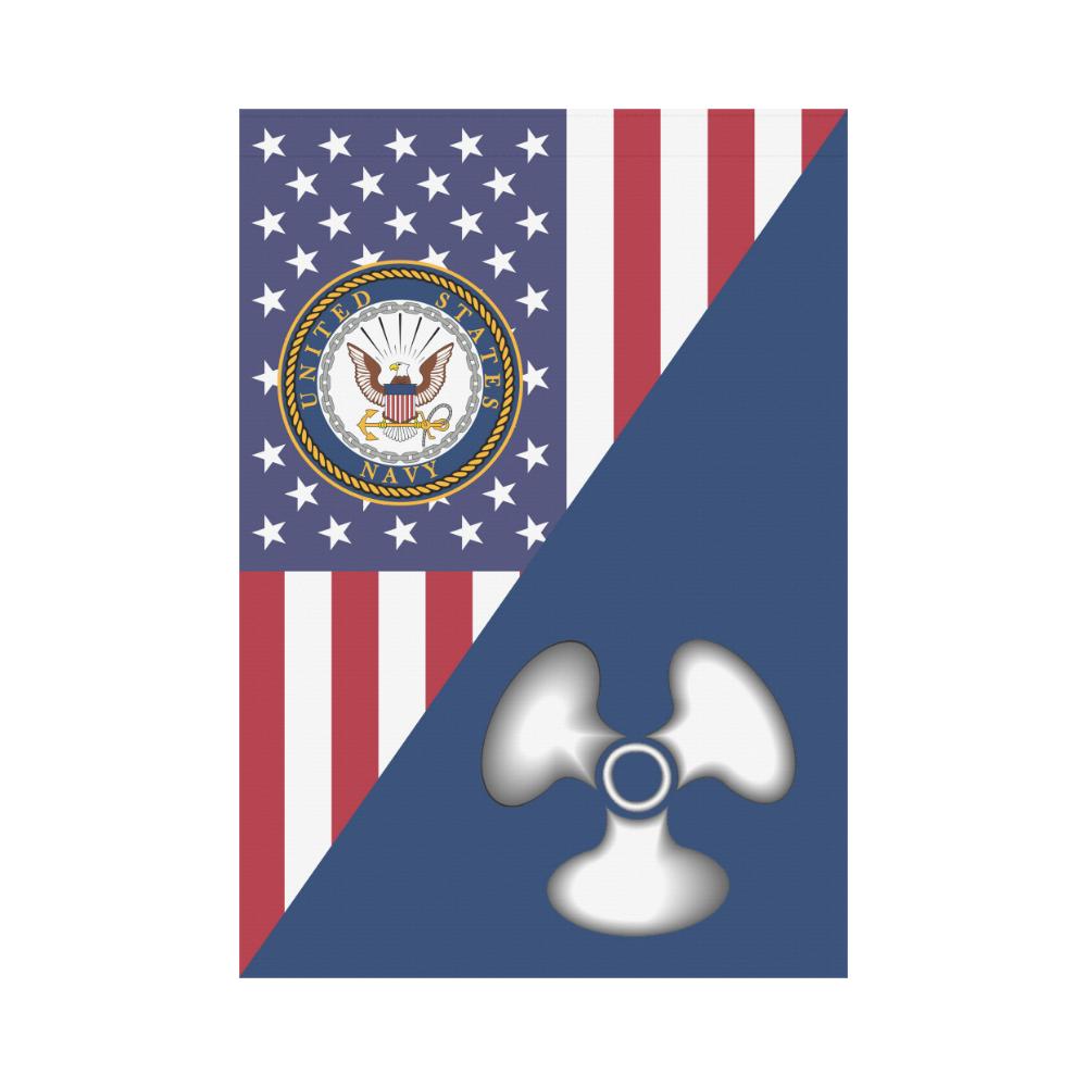 US Navy Machinist's Mate Navy MM House Flag 28 inches x 40 inches Twin-Side Printing-HouseFlag-Navy-Rate-Veterans Nation