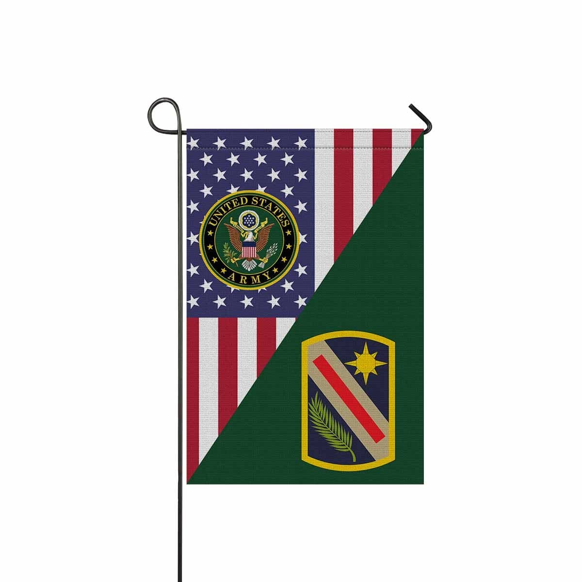 US ARMY 321 SUSTAINMENT BRIGADE Garden Flag/Yard Flag 12 inches x 18 inches Twin-Side Printing-GDFlag-Army-CSIB-Veterans Nation