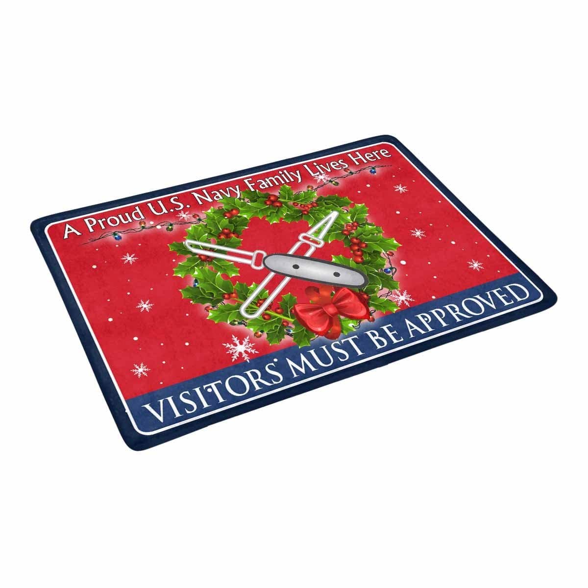 US Navy Lithographer Navy LI - Visitors must be approved-Doormat-Navy-Rate-Veterans Nation