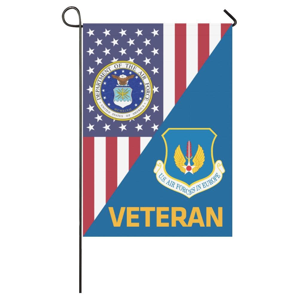 United States Air Forces in Europe Veteran House Flag 28 inches x 40 inches Twin-Side Printing-HouseFlag-USAF-Shield-Veterans Nation