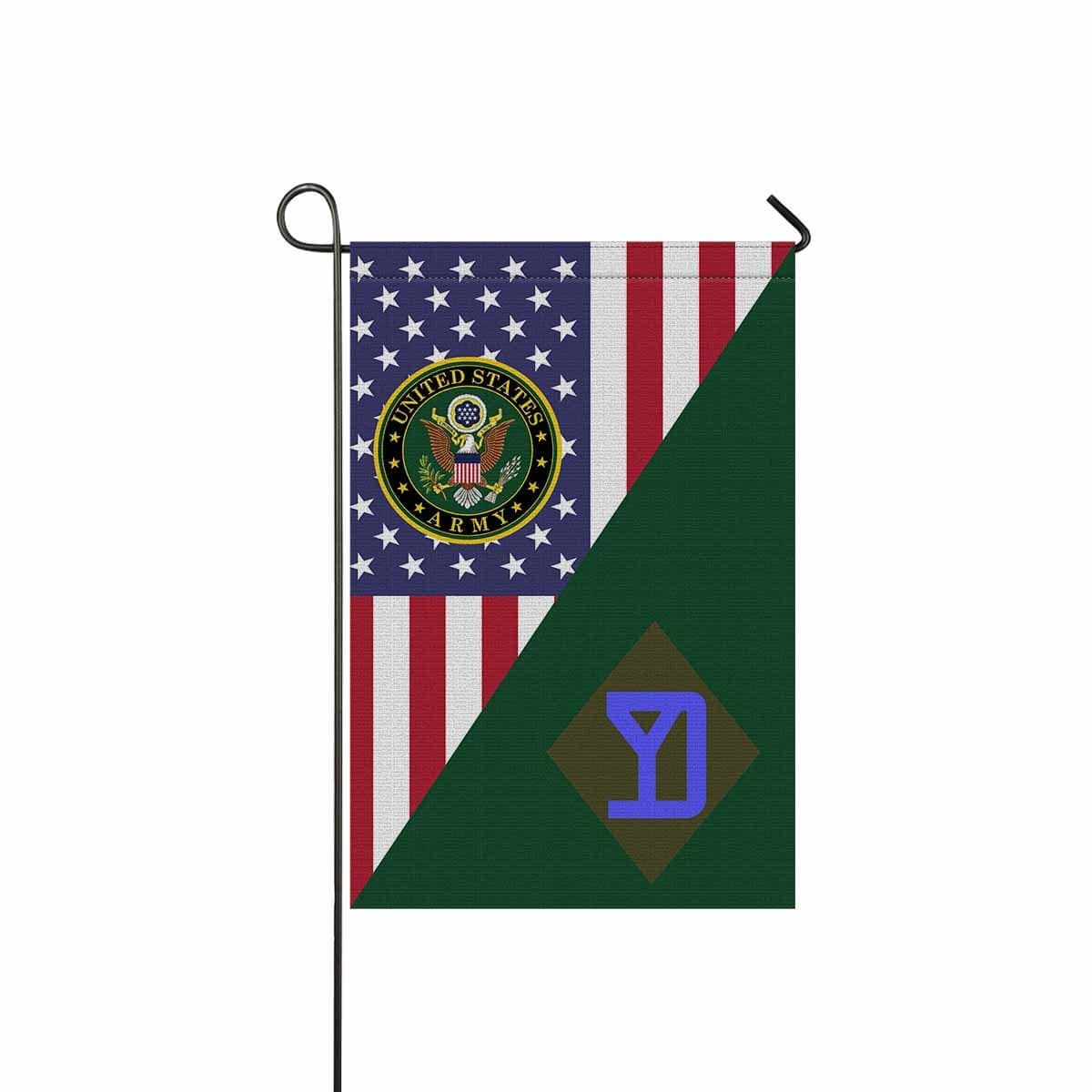 US ARMY 26TH MANEUVER ENHANCEMENT BRIGADE Garden Flag/Yard Flag 12 inches x 18 inches Twin-Side Printing-GDFlag-Army-CSIB-Veterans Nation