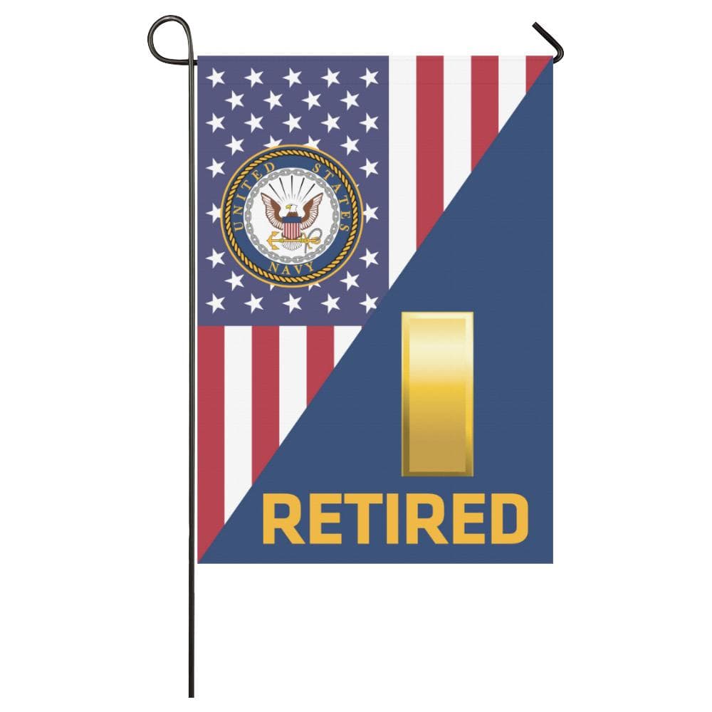 US Navy O-1 Ensign O1 ENS Junior Officer Retired House Flag 28 inches x 40 inches Twin-Side Printing-HouseFlag-Navy-Officer-Veterans Nation