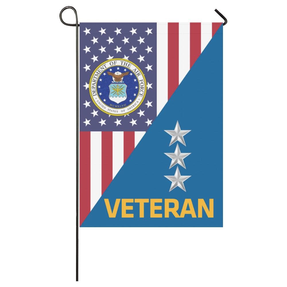 US Air Force O-9 Lieutenant General Lt Ge O9 Veteren House Flag 28 inches x 40 inches Twin-Side Printing-HouseFlag-USAF-Ranks-Veterans Nation