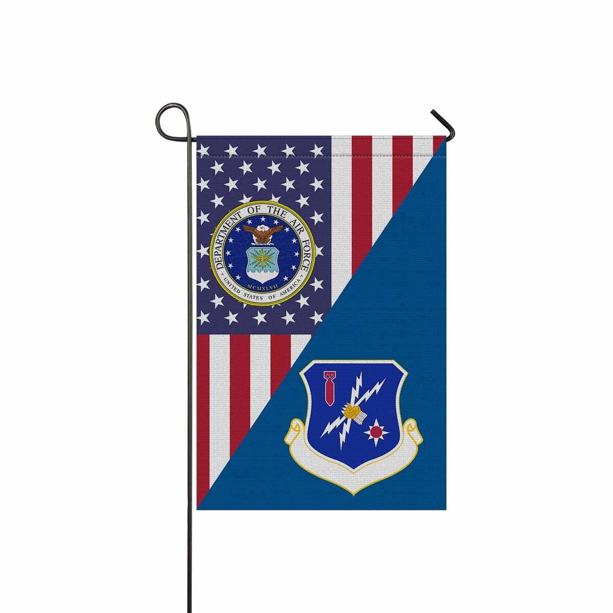 US Air Force 36th Air Division Garden Flag/Yard Flag 12 inches x 18 inches Twin-Side Printing-GDFlag-USAF-AirDivision-Veterans Nation