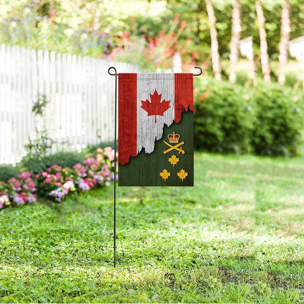 Canadian Army Lieutenant-General (LGen) Garden Flag 12Inch x 18Inch Twin-Side Printing-Garden Flag-Veterans Nation