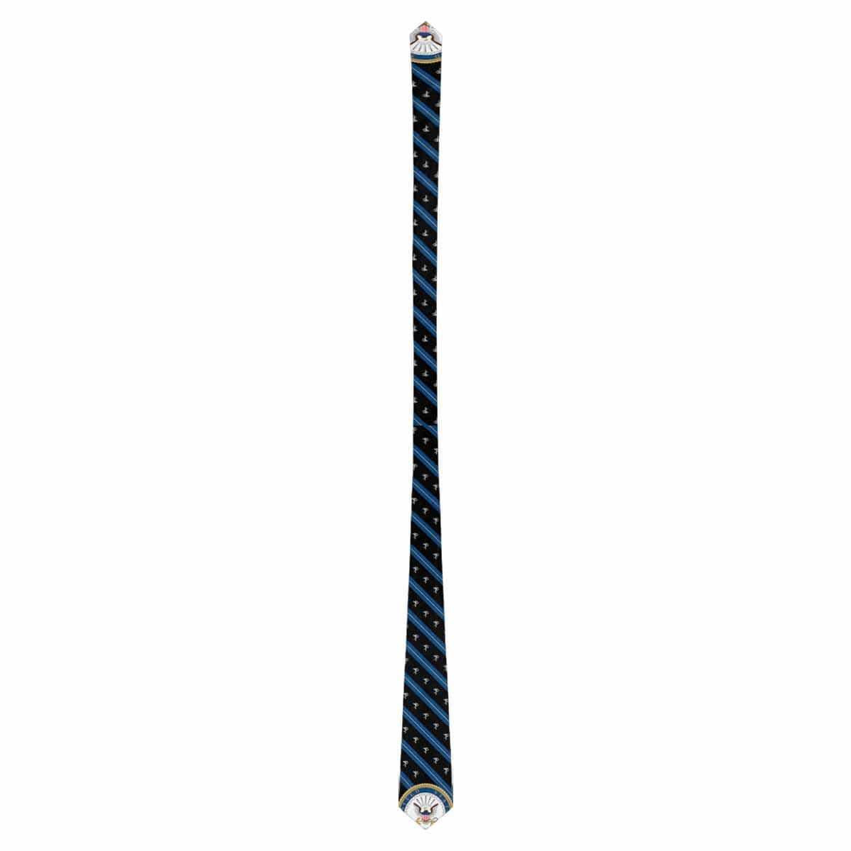 US Navy Construction Electrician Navy CE Classic Necktie (Two Sides)-Necktie-Navvy-Rate-Veterans Nation