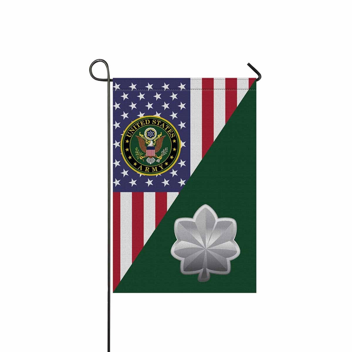 US Army O-5 Lieutenant Colonel O5 LTC Field Officer Garden Flag/Yard Flag 12 Inch x 18 Inch Twin-Side Printing-GDFlag-Army-Ranks-Veterans Nation