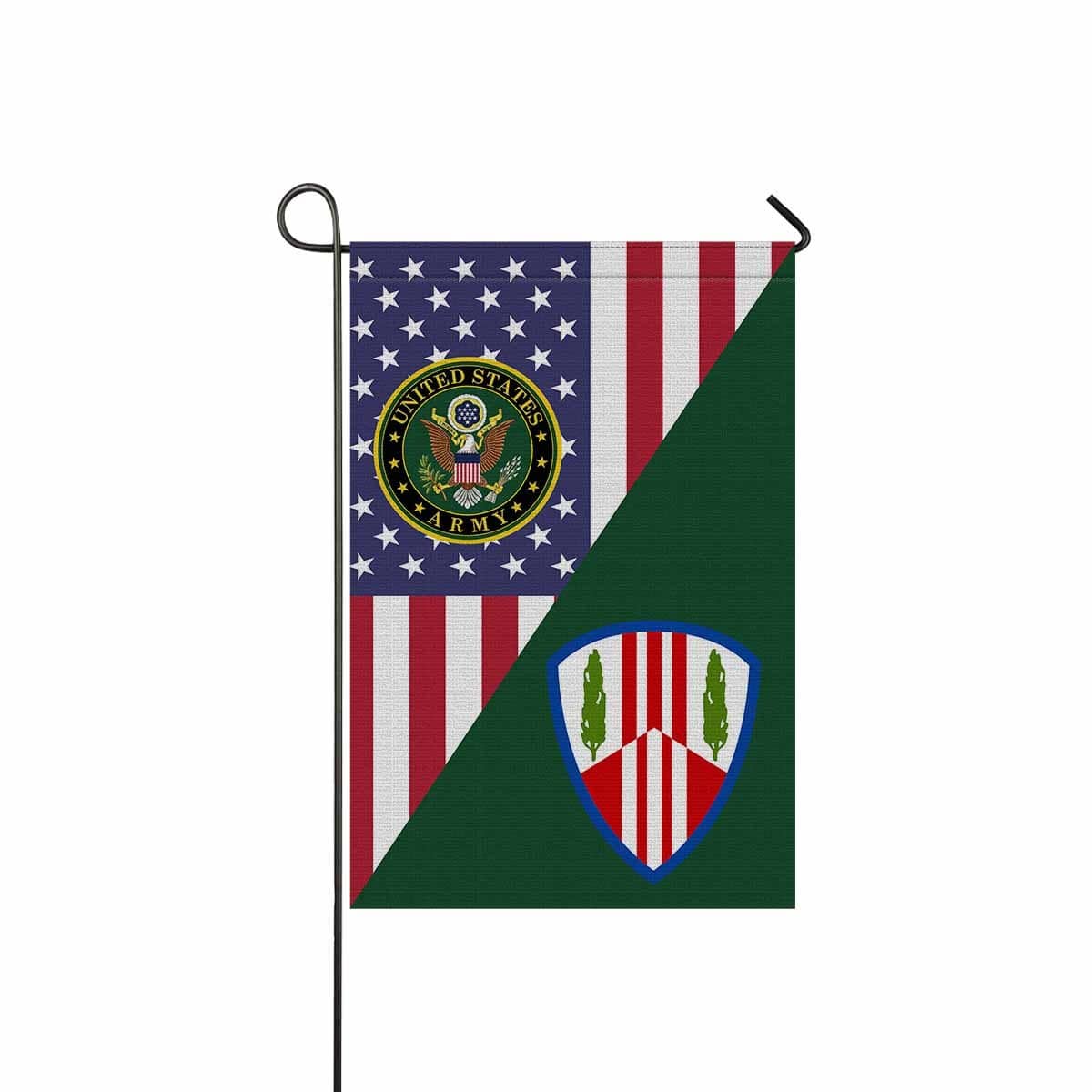 US ARMY 369TH SUSTAINMENT BRIGADE Garden Flag/Yard Flag 12 inches x 18 inches Twin-Side Printing-GDFlag-Army-CSIB-Veterans Nation