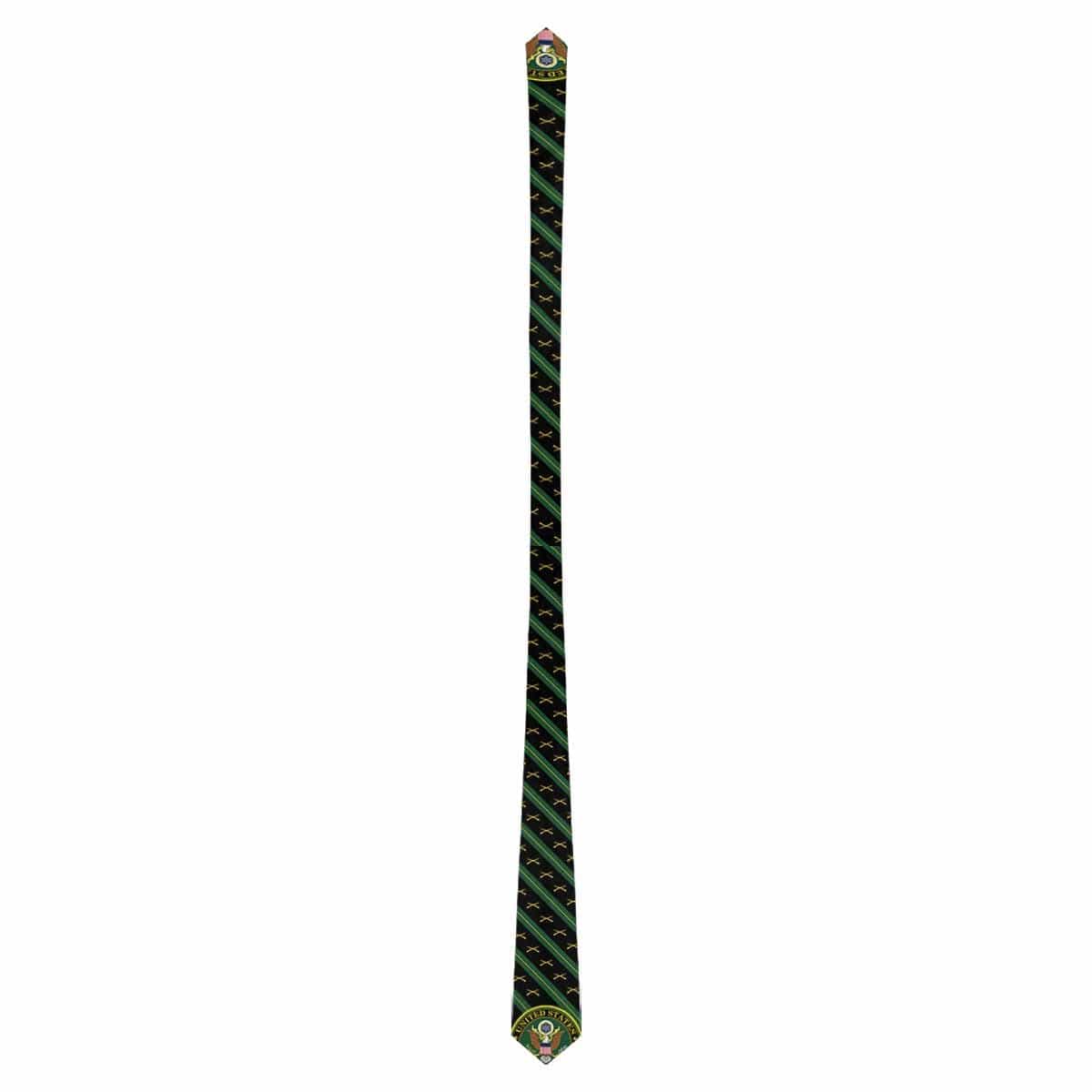 US Army Infantry Classic Necktie (Two Sides)-Necktie-Army-Branch-Veterans Nation