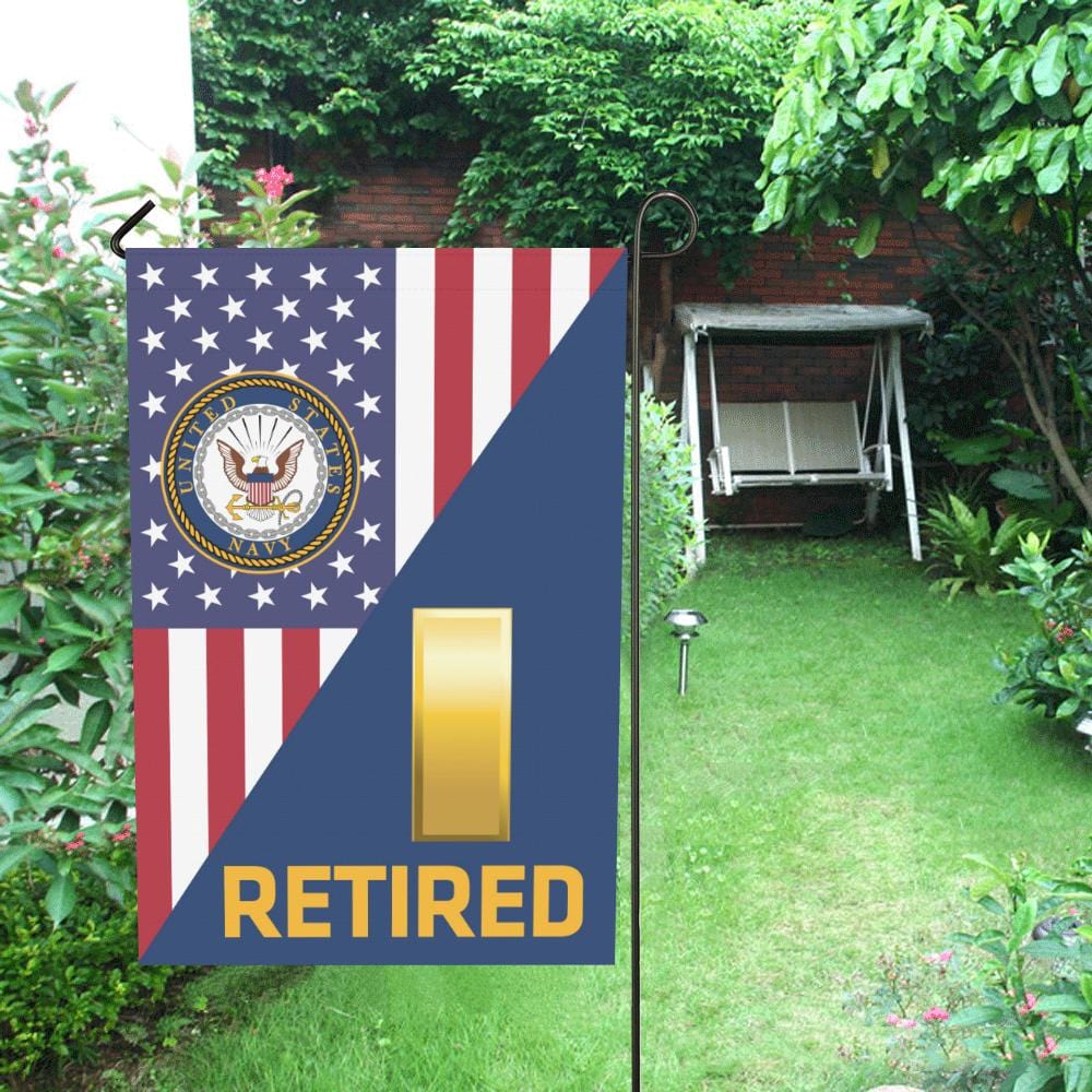 US Navy O-1 Ensign O1 ENS Junior Officer Retired House Flag 28 inches x 40 inches Twin-Side Printing-HouseFlag-Navy-Officer-Veterans Nation