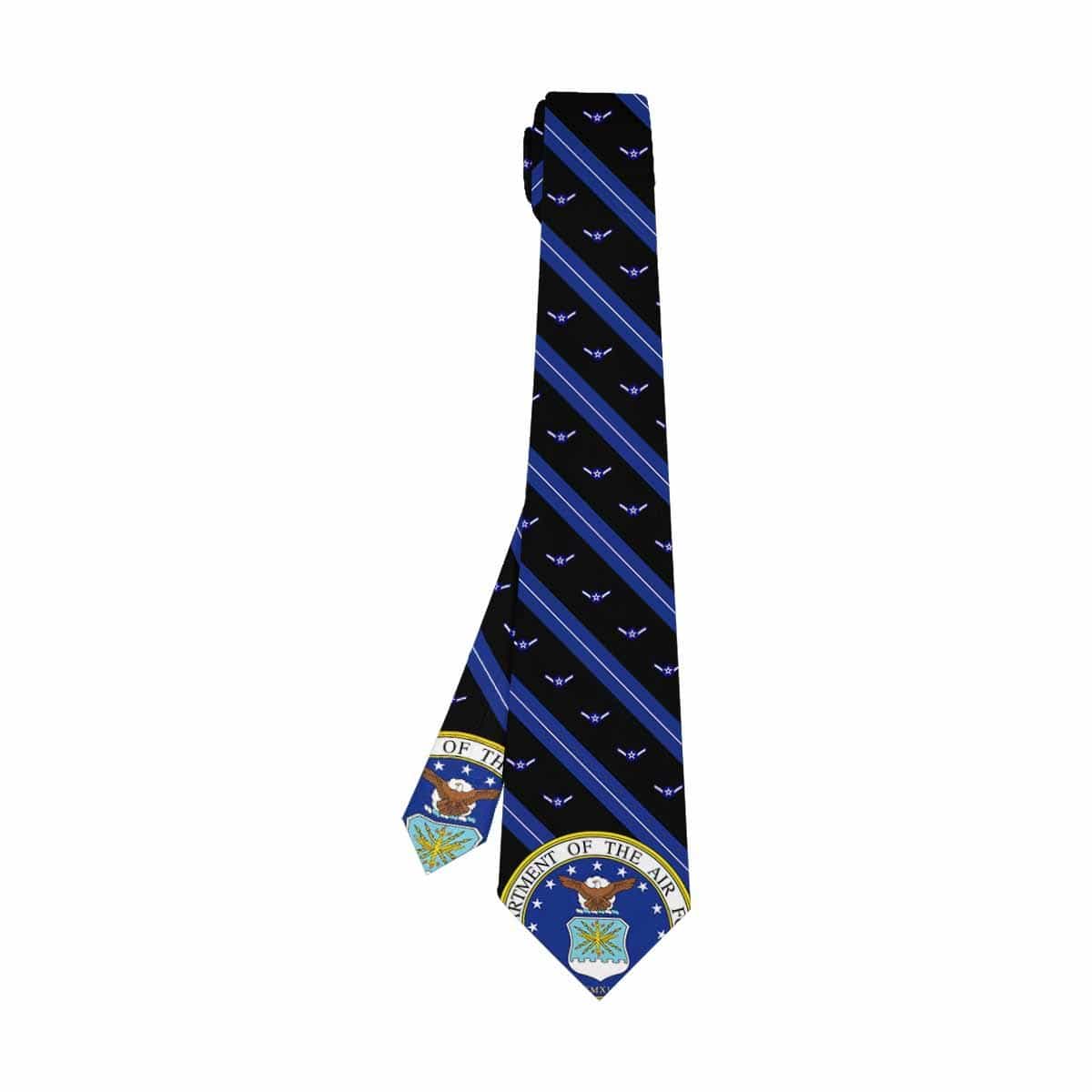 US Air Force E-2 Classic Necktie (Two Sides)-Necktie-USAF-Ranks-Veterans Nation