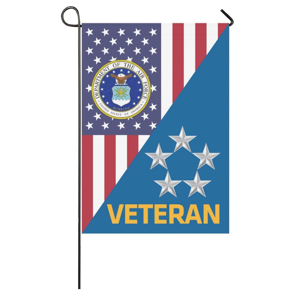 US Air Force O-10 General of the Air Force GAF O10 Veteran House Flag 28 inches x 40 inches Twin-Side Printing-HouseFlag-USAF-Ranks-Veterans Nation