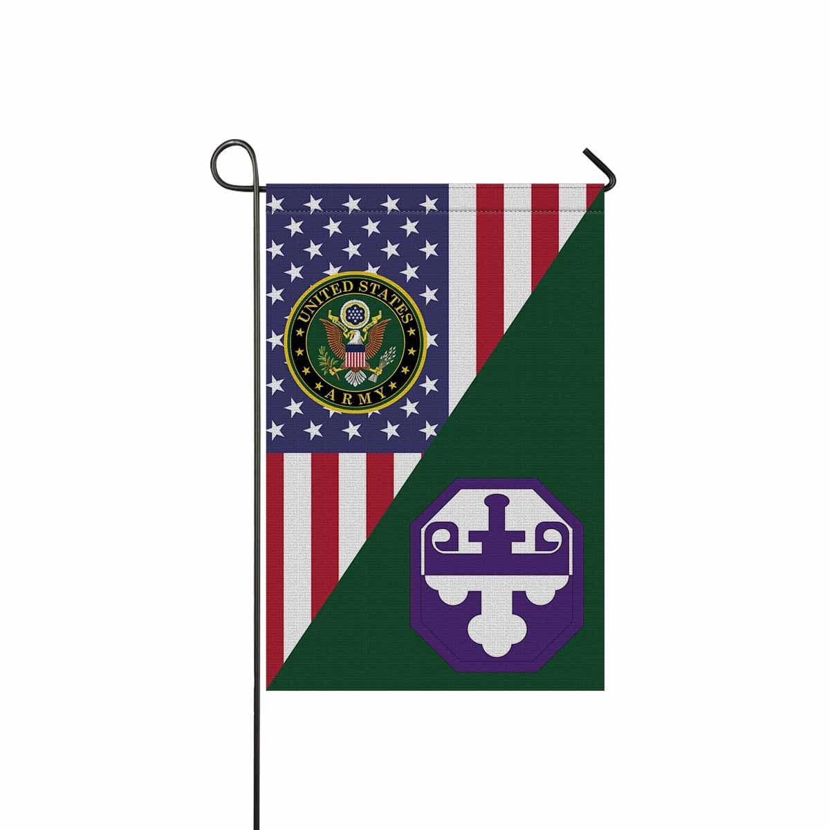 US ARMY 352 CIVIL AFFAIRS COMMAND Garden Flag/Yard Flag 12 inches x 18 inches Twin-Side Printing-GDFlag-Army-CSIB-Veterans Nation