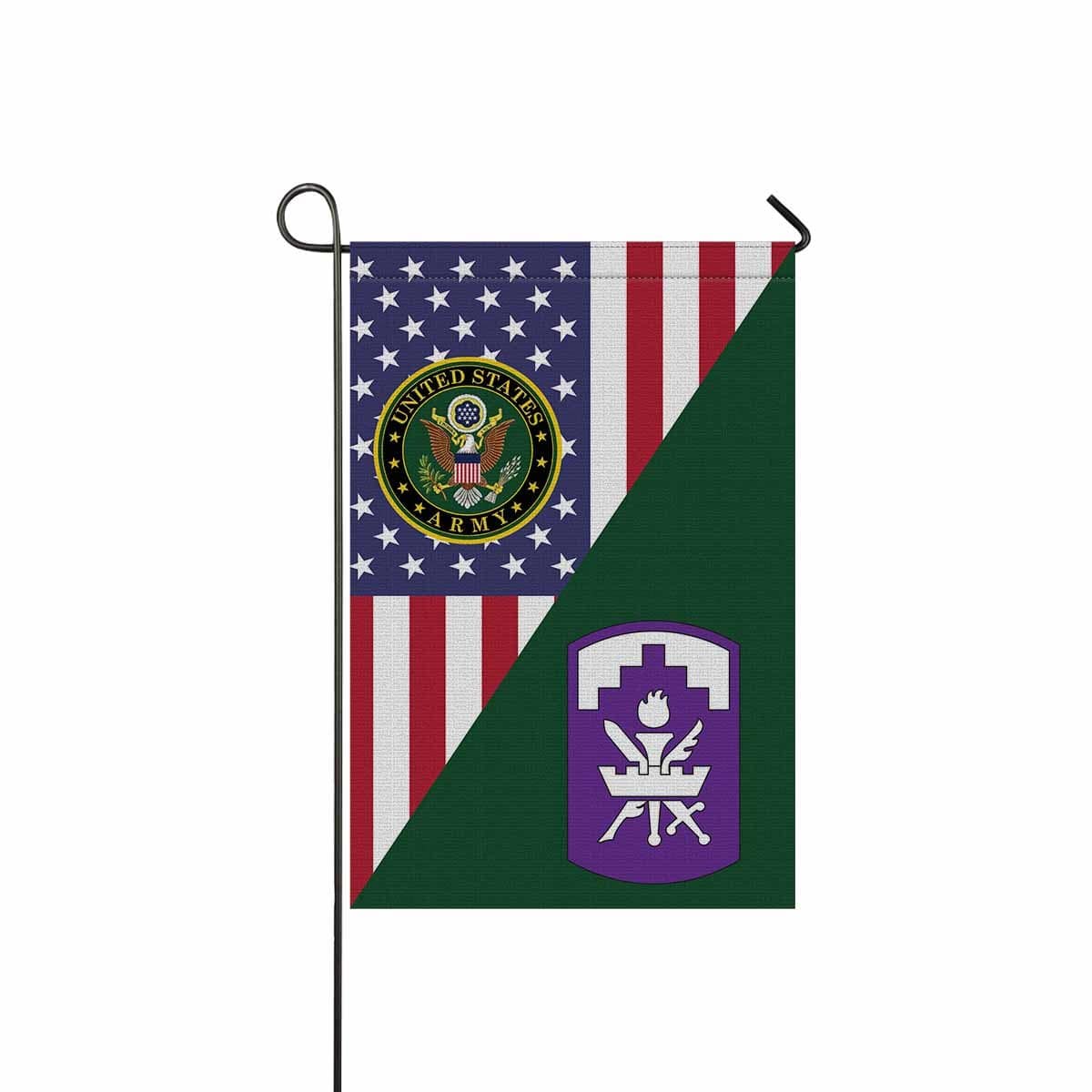 US ARMY 353 CIVIL AFFAIRS COMMAND Garden Flag/Yard Flag 12 inches x 18 inches Twin-Side Printing-GDFlag-Army-CSIB-Veterans Nation