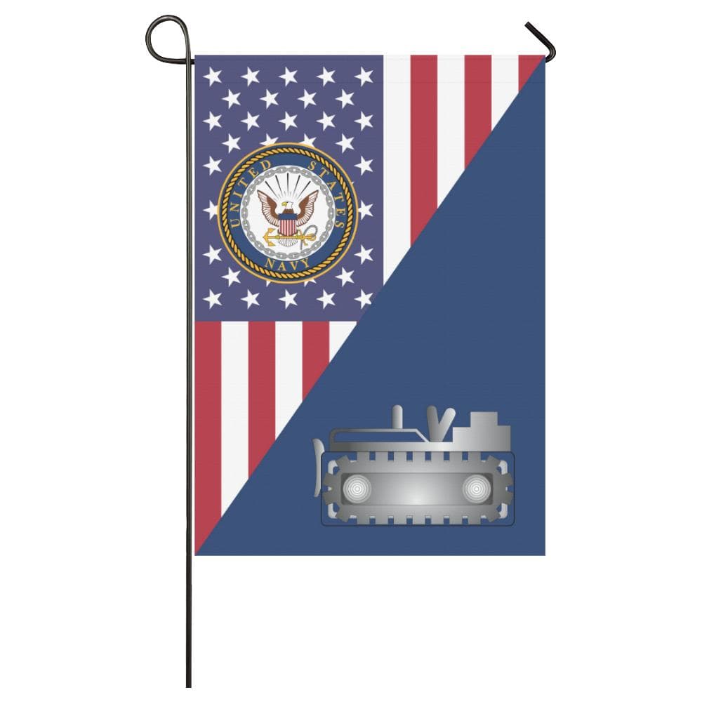 US Navy Equipment Operator Navy EO House Flag 28 inches x 40 inches Twin-Side Printing-HouseFlag-Navy-Rate-Veterans Nation