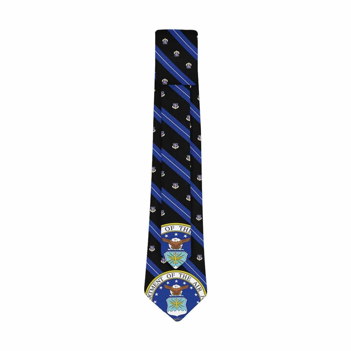 USAF Air National Guard Classic Necktie (Two Sides)-Necktie-USAF-Major-Veterans Nation