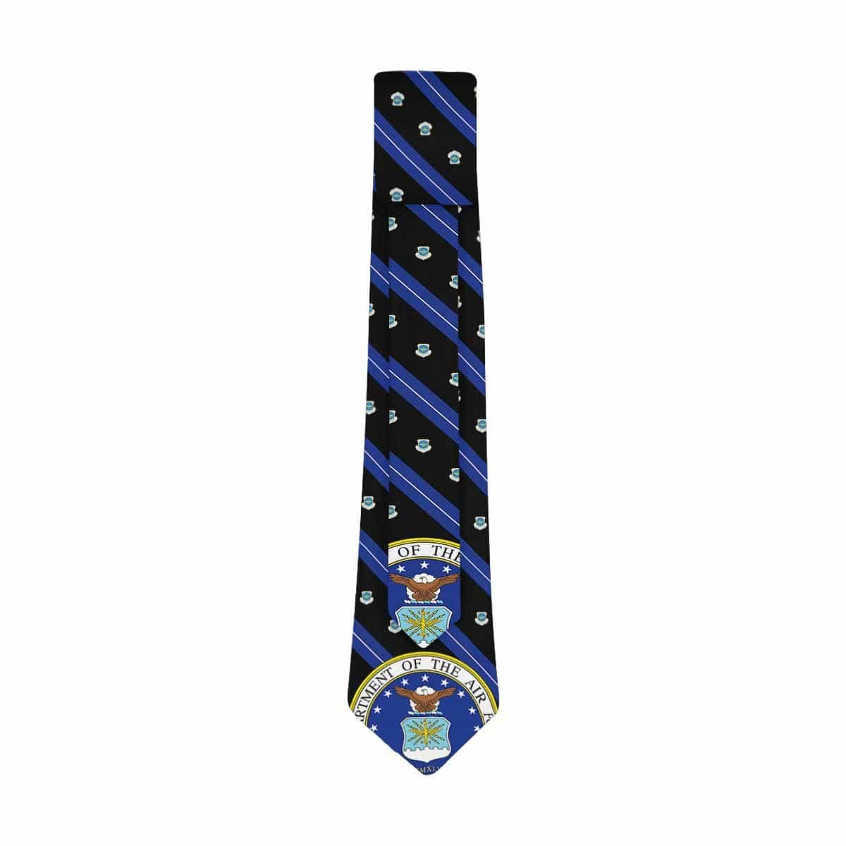 USAF Air Mobility Command Classic Necktie (Two Sides)-Necktie-USAF-Major-Veterans Nation