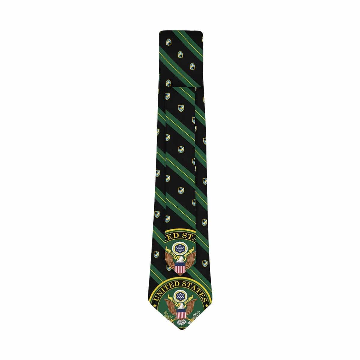 US Army Security Agency Classic Necktie (Two Sides)-Necktie-Army-Branch-Veterans Nation