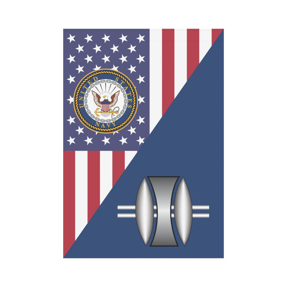 US Navy Opticalman Navy OM House Flag 28 inches x 40 inches Twin-Side Printing-HouseFlag-Navy-Rate-Veterans Nation